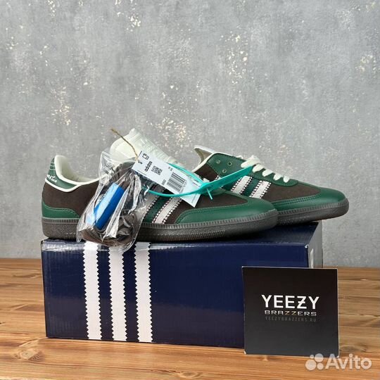 Adidas X Notitle samba Green