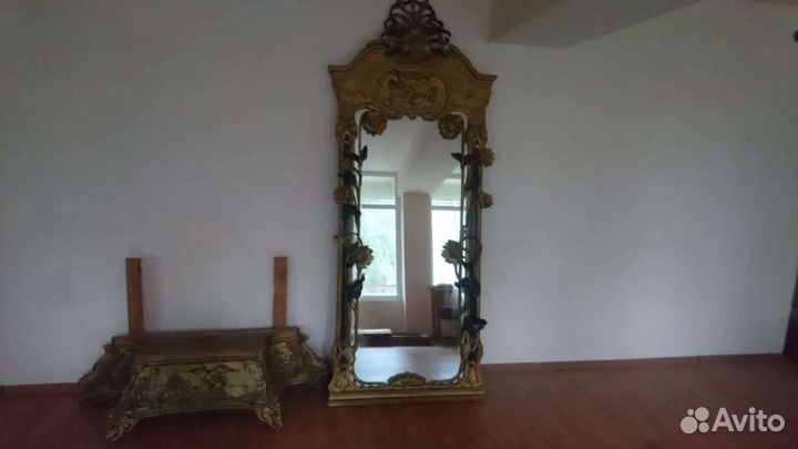 Зеркало старинное напольное