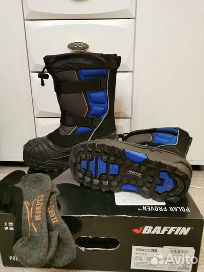 Сапоги женские/подростковые Baffin р. 37-38