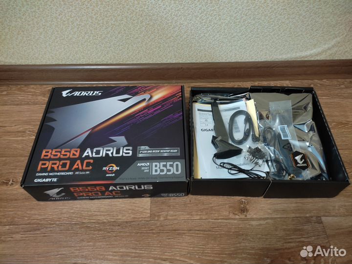 Материнская плата Gigabyte B550 Aorus pro ac