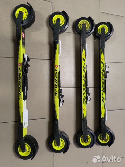 Беговые лыжи Rossinool, Fisher, лыжероллеры