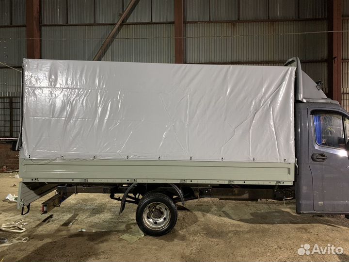 Тент с каркасом на газель 4,25 м