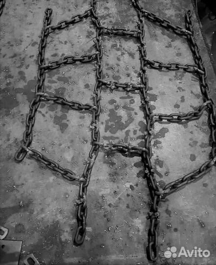 Цепи для шин фронтальных погрузчиков