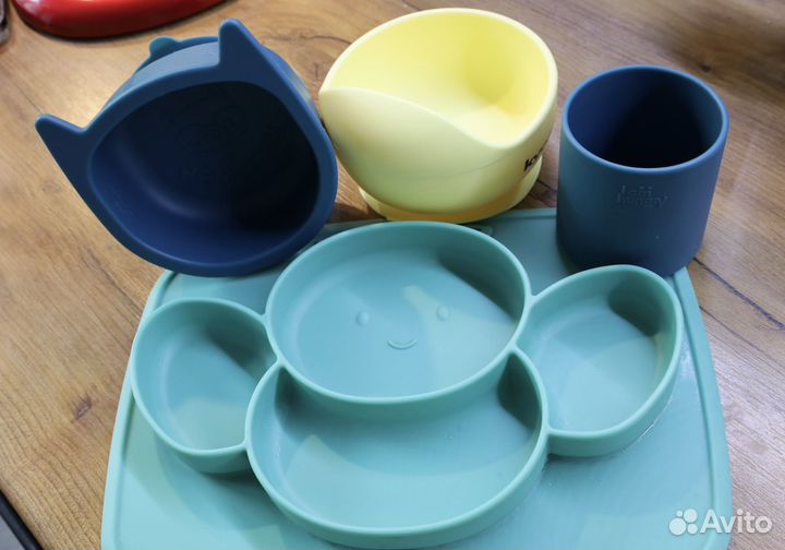 Посуда детская силиконовая