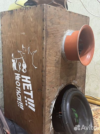 Сабвуфер и усилитель