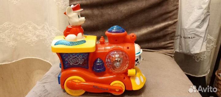 Паровозик музыкальный