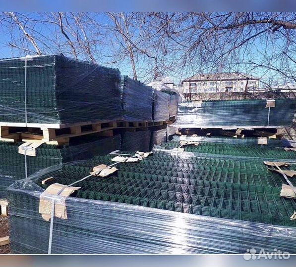 Забор сетка 3д