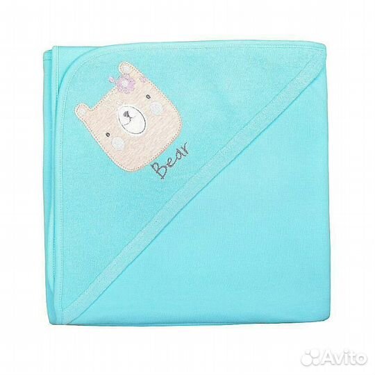 Простынка/Полотенце для купания махровая Crokid