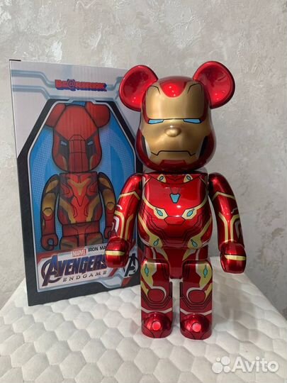 Игрушка Bearbrick 28см Iron Man Mark 85