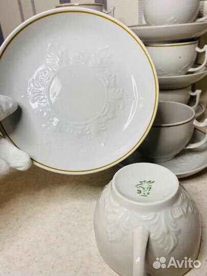 Чайные пары Вербилки СССР Посуда