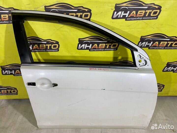 Передняя правая дверь Mitsubishi lancer 10
