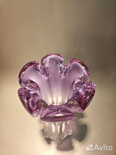 Ваза александритовое стекло