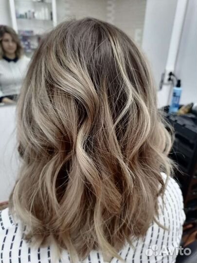 Окрашивание в один тон