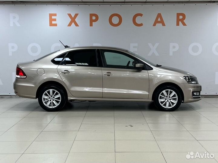 Volkswagen Polo 1.6 AT, 2017, 155 492 км