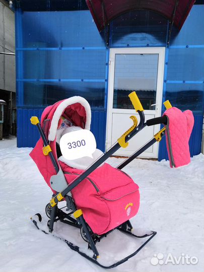 Санки коляска ника 7 3