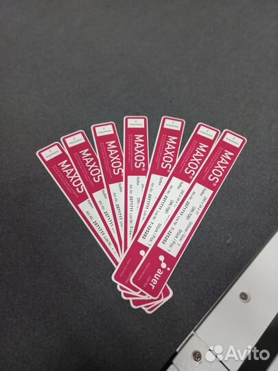 Печать наклеек, этикеток, стикеров уф дтф