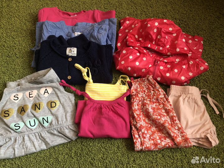 Пакет одежды для девочки 2-3 года