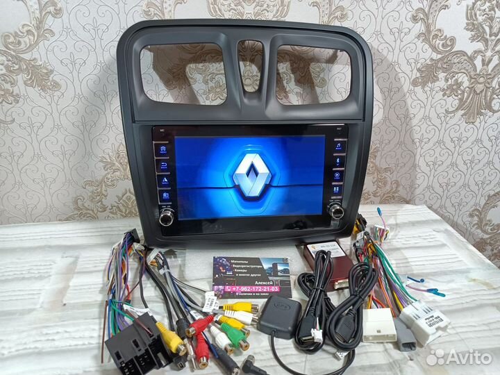 Магнитола Renault Logan 2 Sandero андроид новая