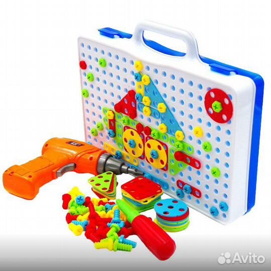 Конструктор Панель с шуруповертом Creative Magic P