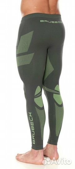 Термобрюки Brubeck Men Dry Graphite/Green