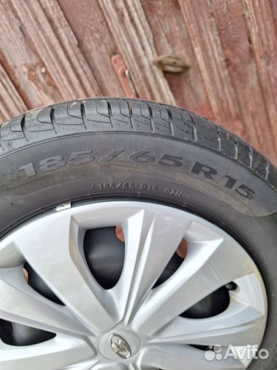 Колеса в сборе r15 летние 4 100
