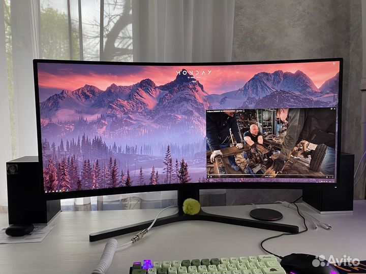 Монитор xiaomi redmi curved display 34