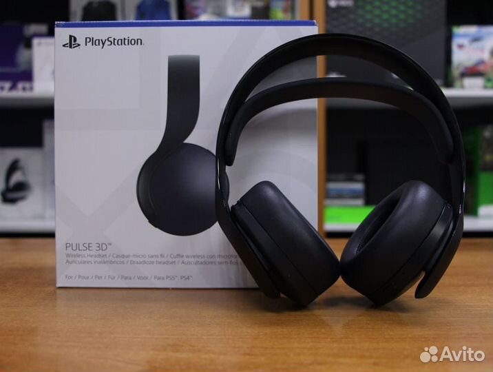 Гарнитура Sony PlayStation PS5 pulse 3D Черная бу