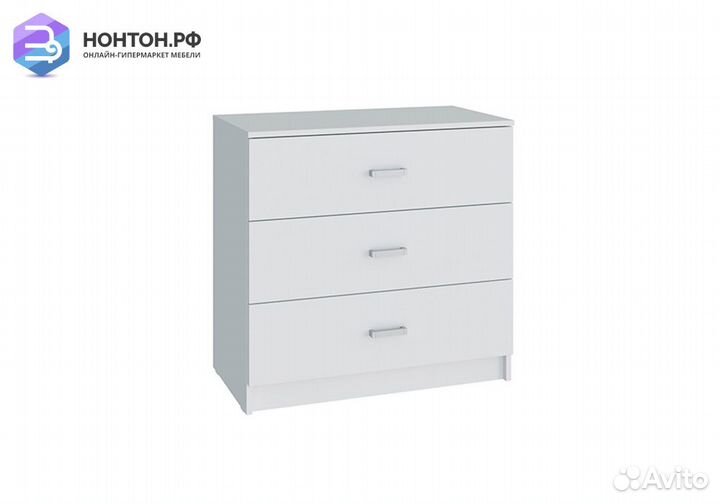 Комод Лофт 800 белый