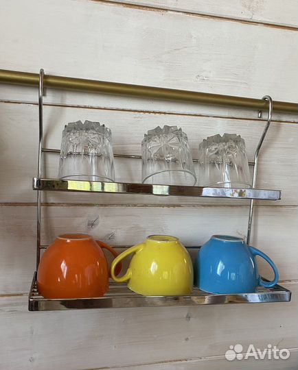 Полка навесная для посуды специй и т.д