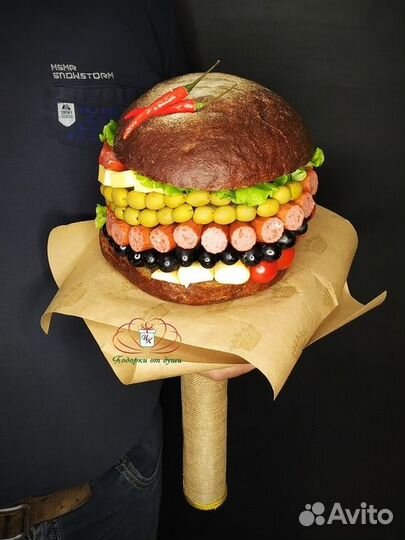 Мужские букеты съедобные