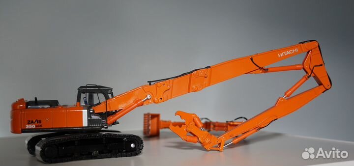 1/50 экскаватор Hitachi разрушитель 2 в 1