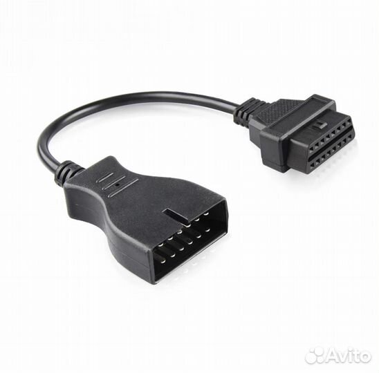 Переходник GM12 12pin - OBD2 16pin для ваз daewoo