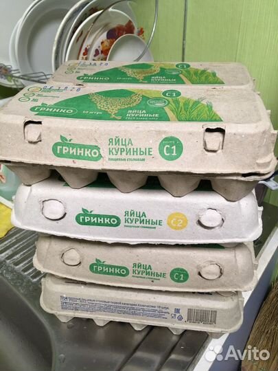 Ячейки для яйц 60 шт