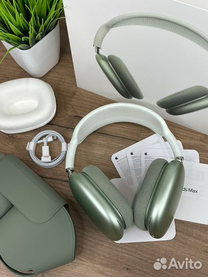 Airpods Max Green Аирподс Макс Премиум 2024