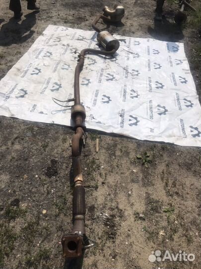 Глушитель. Резонатор Шкода Октавия. А5