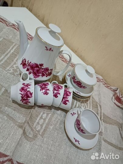 Кофейный сервиз гдр 5 персон 1970-е