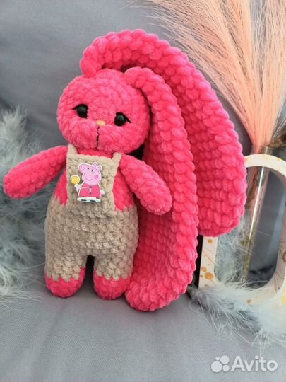 Заяц плюшевый