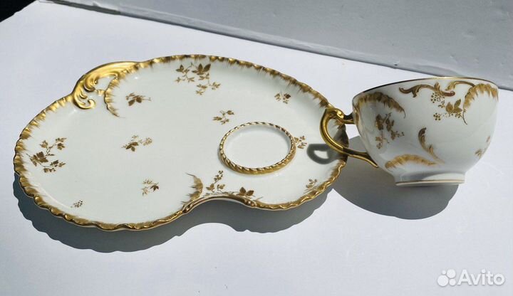 Чашка ланч сет Haviland Лимож