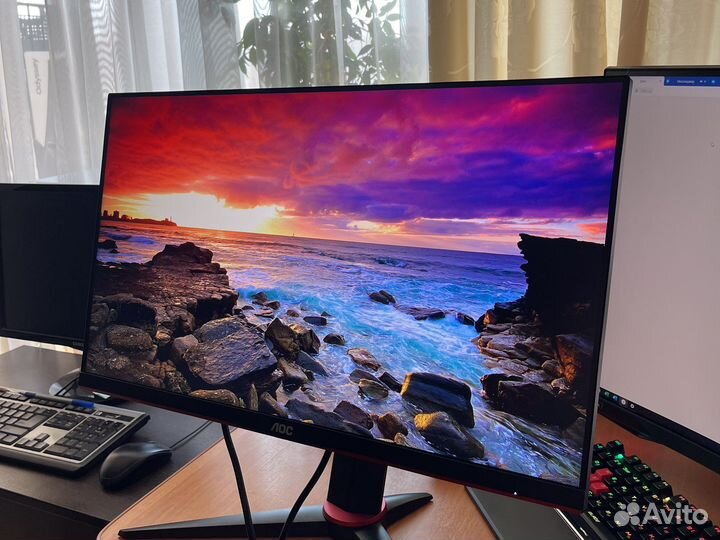 AOC 24G2SPU/BK 165 гц гарантия игровой