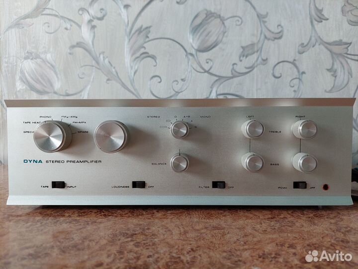 Dynaco Pas-3x ламповый предусилитель с фонокоррект