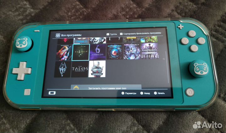 Nintendo Switch lite+игры