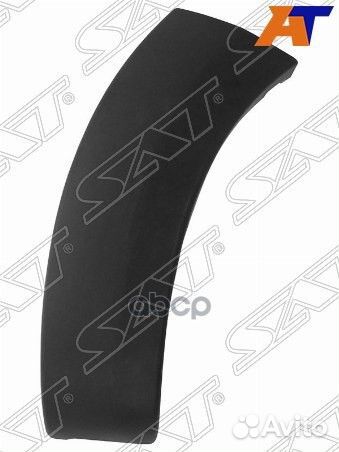 Накладка на передний бампер toyota hilux vigo