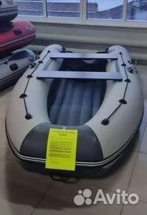 Лодка пвх Sibriver Хатанга Pro-330 нднд серая