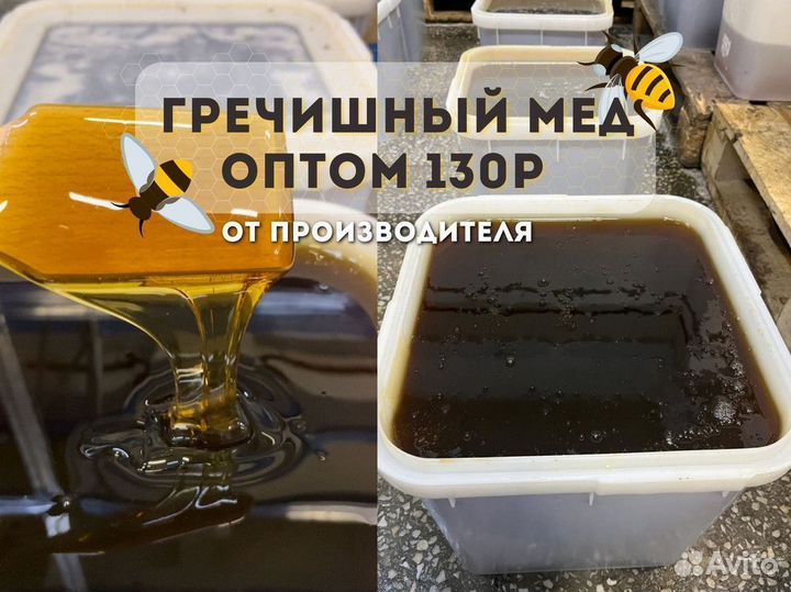 Гречишный мед опт