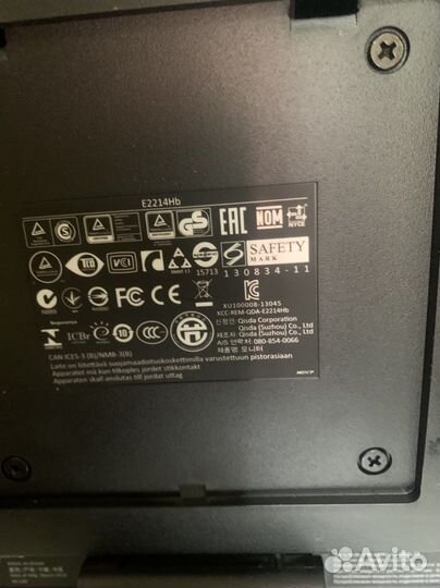 Монитор Dell 22 без проводов