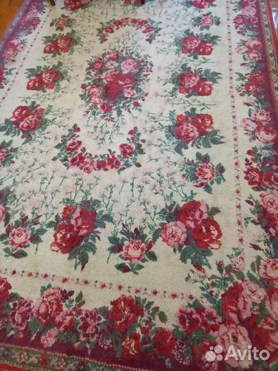 Ковер шерстяной СССР 2 на 3
