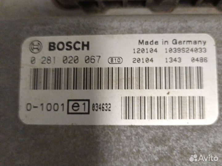 Блок управления двигателем ман