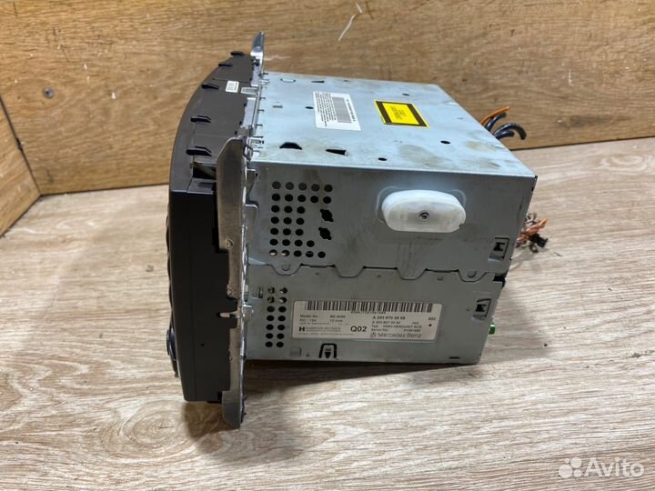 Магнитола штатная Comand Mercedes W203 рестайлинг