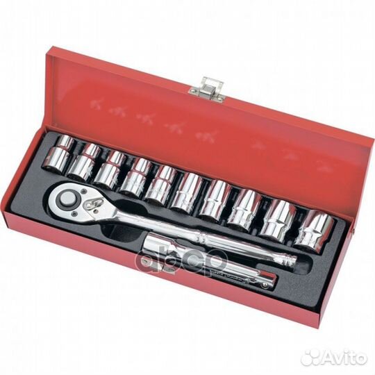 Набор торцевых головок от 10-24 мм, (12 предмет