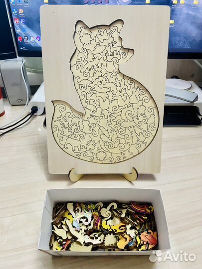 Деревянный пазл «Лисичка»